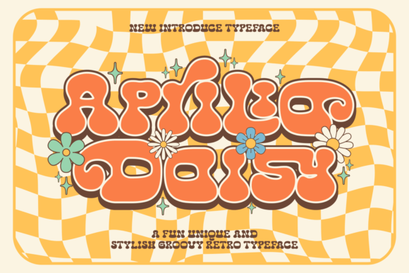 Aprilia Daisy: The Retro Display Font for Scroll-Stopping Campaigns