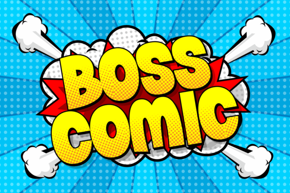 Boss Comic: The Chubby Display Font for Scroll-Stopping Campaigns