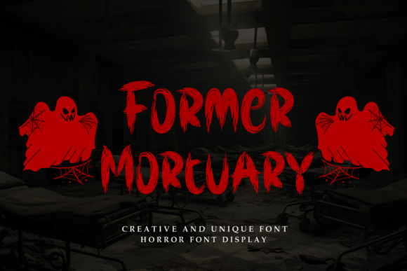 Former Mortuary: A Bold Display Typeface for Creative Web Design
