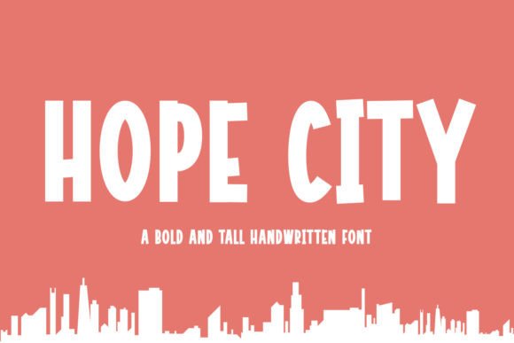 Hope City: The Bold Display Font That Brings Handmade Products to Life
