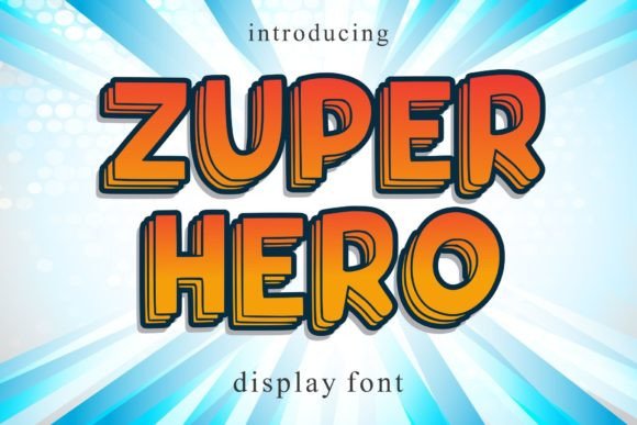 How Zuper Hero Font Transformed My Small Business Brand