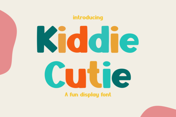 Kiddie Cuttie: A Playful Display Typeface for Digital Brands