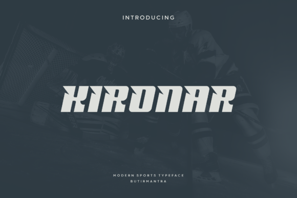 Kironar: A Modern Display Font for Editorial Design