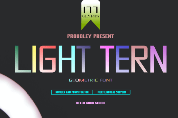 Light Tern: A Modern Display Typeface for Editorial Design