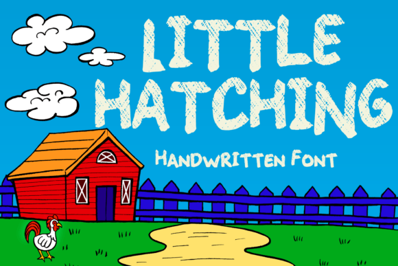 Little Hatching: The Playful Display Font for Engaging Web Design
