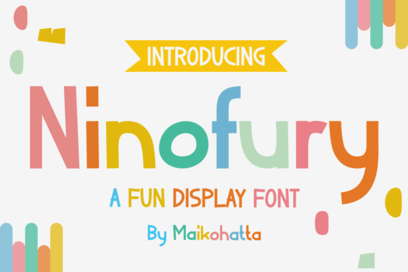Ninofury: A Playful Display Typeface for Modern Web Design
