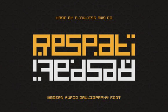 Respati: A Modern Typeface for Editorial Design