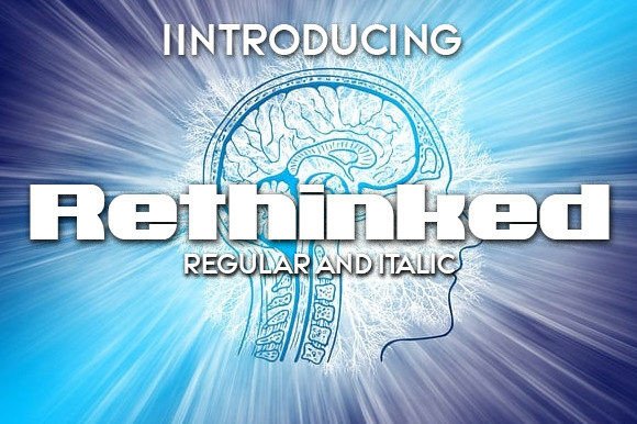 Rethinked: The Bold Display Font for Stronger Small Business Branding
