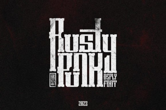 Rusty Punk: A Steampunk Typeface for Editorial Design