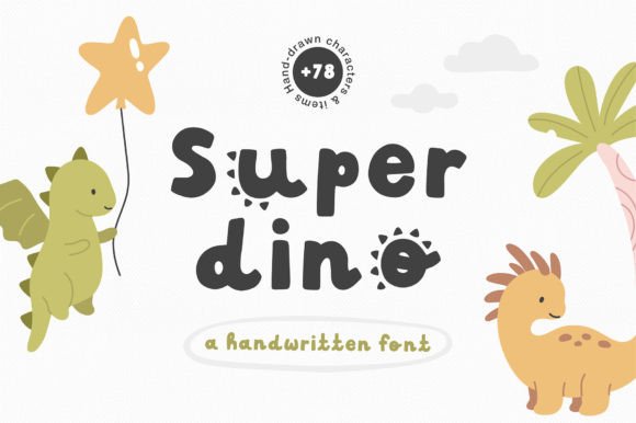 Super Dino: The Playful Display Typeface That Elevates Editorial Design