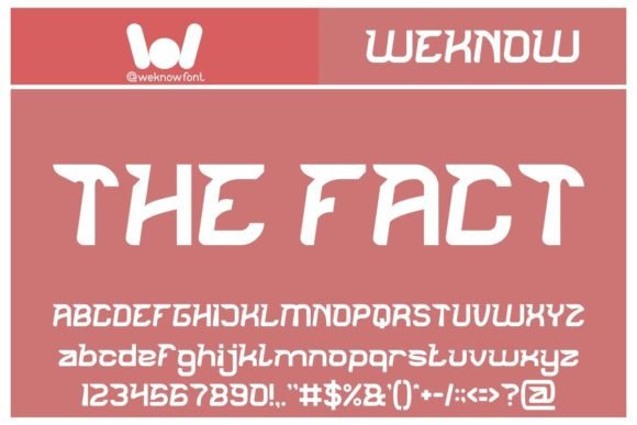 The Fact: The Premium Display Typeface for Scroll-Stopping Campaigns