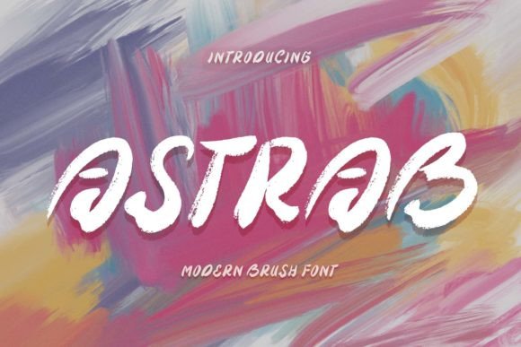 Upgrade Your Brand Identity with the Elegant Astrab Typeface