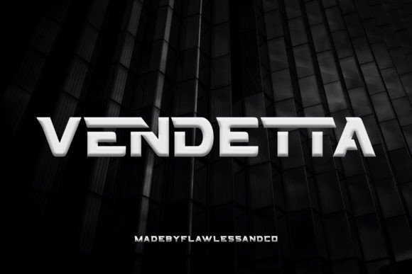 Vendetta: The Bold Display Font That Transforms Digital Branding