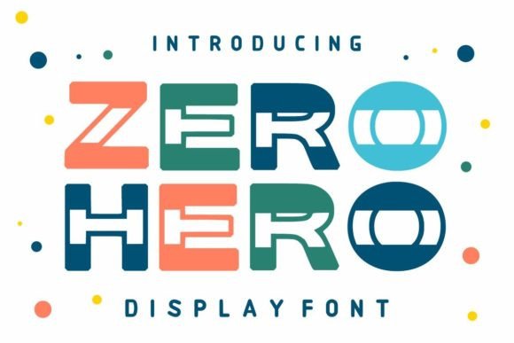 Zero Hero: The Friendly Display Typeface for Modern Web Design